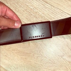 Authentic Burberry Men’s belt